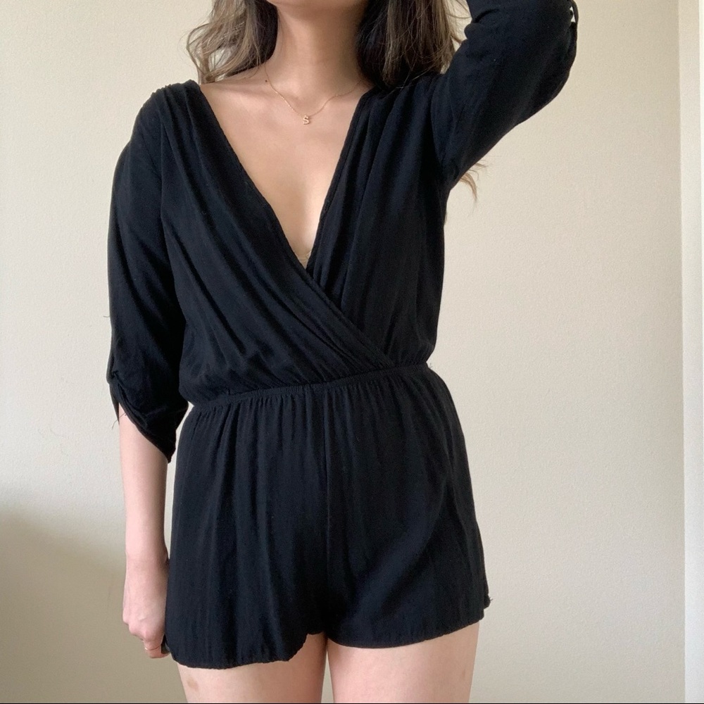 ANGL Black Romper